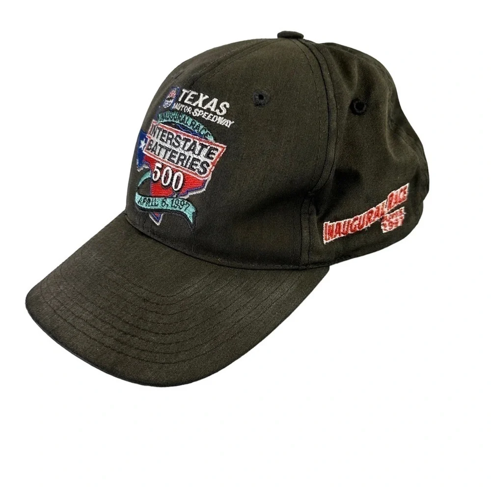 Vintage 1997 Texas Motor Speedway Cap Hat Interstate Batteries 500 Snapback